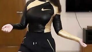 A Indian Beautiful lady Dancing in Private Room
