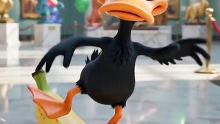 One tiny slip... one giant laugh! 😂🦆