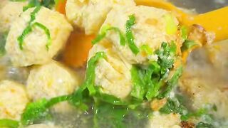 Resep Sup Bakso Tahu Ayam Udang Kuah Hangat, Gurih & Sehat! 🥣✨