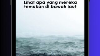Lihat Apa yang Mereka Temukan di Bawah Laut... 😨