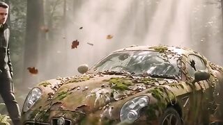 Forgotten Alfa Romeo 8C Full Restoration 😱 | Rust to Legendary Supercar #shorts