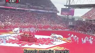 Upacara pembukaan Piala Dunia di Kanada benar benar lelucon 🤡😳