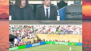 reaksi para legend spanyol ketika Torres cetak Gol penentu
