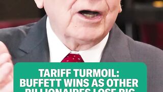 Buffett wins amid tariff turmoil as other billionaires lose big
