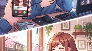 Kita memang terpisah oleh jarak, tapi hati kita tak akan terpisah oleh rasa rindu
