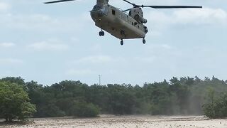 Massive Helicopter Landing Creates a Huge Dust Storm! 🚁
