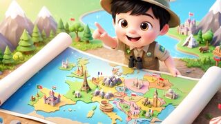 Explore Europe's Smallest Countries! 🌍🏰 Fun Geography For Kids | kidz nova learning