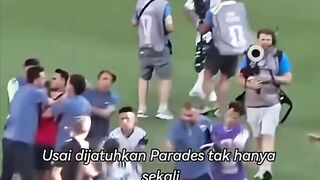 Reaksi Mengejutkan Gavi Usai Dikeroyok & Dijatuhkan Leandro Paredes!