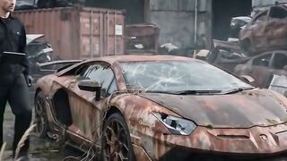 Forgotten Alfa Romeo 8C Full Restoration 😱 | Rust to Legendary Supercar #shorts 3