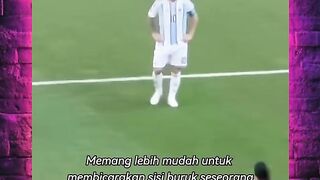 Memang mudah menghujat, tapi tidak semua orang tahu kebaikan di balik layar." 🐐✨