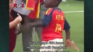 FIFA harus banned adik Yamal jadi pesepakbola sebelum dia dewasa 😯😂