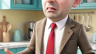 Bean's Funniest Cooking Disaster | 3D Cartoon Kitchen Comedy 😂🍳