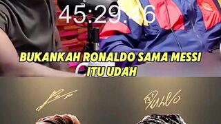 Bukan Messi atau Ronaldo, Ini GOAT sesungguhnya menurut Oki Rengga   #sepakbola #okirangga #messi #cristianoronaldo #Lligaindonesia