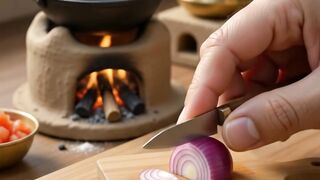Miniature Chole Bhature Cooking in a Tiny Indian Kitchen | Ultra Realistic ASMR
