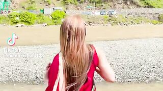Nice Red Sari