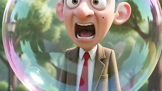 Bean's Giant Bubble Disaster! 😂 | Funny 3D Cartoon | ToonVerse