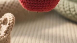 Apple crochets masterpiece handcraft