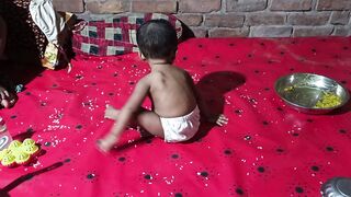Mealtime Mischief | Cute Baby Being Naughty While Eating 🍽️😂