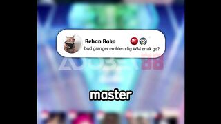 Menurut Cadera, Granger pakai emblem Fighter kurang cocok? 🤔