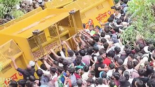 Protest at jantar mantar.