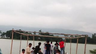 টাংঘড় হাওর এক্সপ্রেস ট্রলারে ভ্রমন