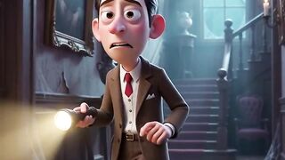 Bean's Funny Haunted House Adventure 👻 | Ghost Mirror Comedy | 3D Cartoon Animation