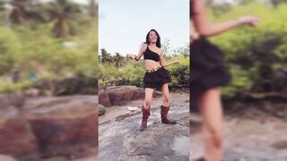 Indian Girl Ishita Ghag Dance 3