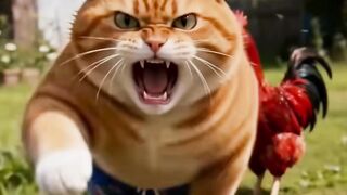 Mission: Hijack the Burger 🐱🪂🍔