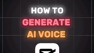 How to Add AI Voice in CapCut