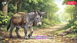 The Power of Staying Calm in Fear _ Moral Story of a Donkey _ Learn English Through