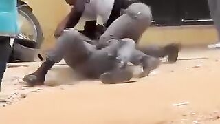 O guarda da escola