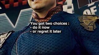 Do It Now or Regret Later. ⚡