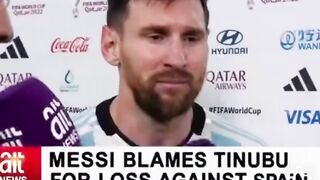 Ai creation Argentina lost to Spain