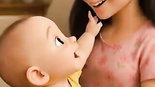 Baby and maama