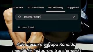 Kenapa Cristiano Ronaldo Memblokir Instagram Transfermarkt?