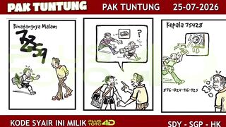 🔮 Kode Syair Pak Tuntung - Sabtu, 25 Juli 2026 🔮