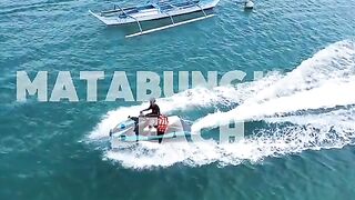 Matabungkay Beach Batangas 🇵🇭 | Crystal Clear Waters, White Sand & Relaxing Tropical Escape