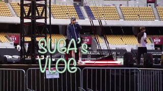 BTS Suga with Jungkook running Vlog in Busan