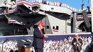 The presiden Amerika Serikat Donaltram