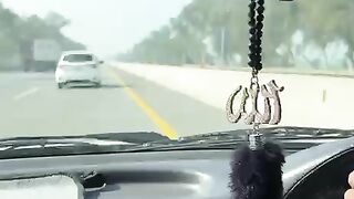 Car Drive on Motorway