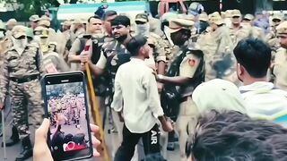 CJP Ki Jeet | CJP Protest: Police Action on Students? #Shorts #cjpprotest