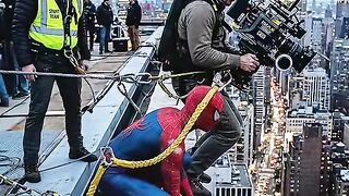 Spider 🕸 man movies shooting