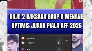 GILA! 2 TIM RAKSASA GRUP B MENANG OPTIMIS JUARA PIALA AFF 2026