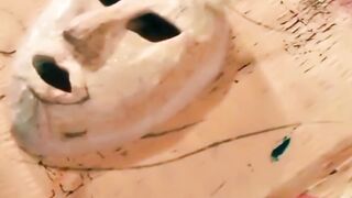 Paper strip mask 🎭