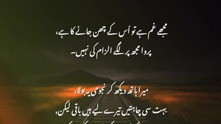 "Mujhe Us Ki Wafa Chaiye Kisi Am Ki Nahin...!!