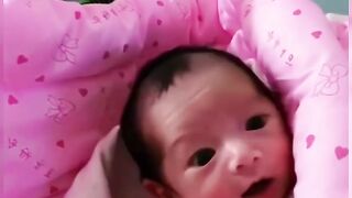 Funny little baby