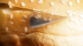 Unbelievable! Trying the Thinnest Burger and Fries Ever | Taste Test"