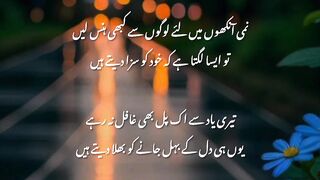 "Kabhi Yaad Ate Hain Jo Paal Tu Rula Dete Hain...!