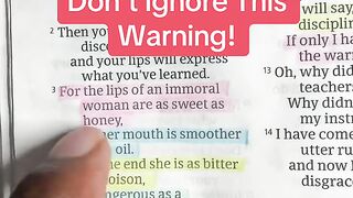 Proverbs 5:3-4