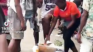 Blind prank